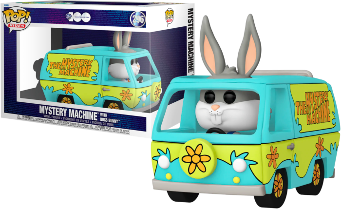 Funko Pop! Looney Tunes x Scooby-Doo - Mystery Machine with Bugs Bunny Warner Bros. 100th Anniversary #296