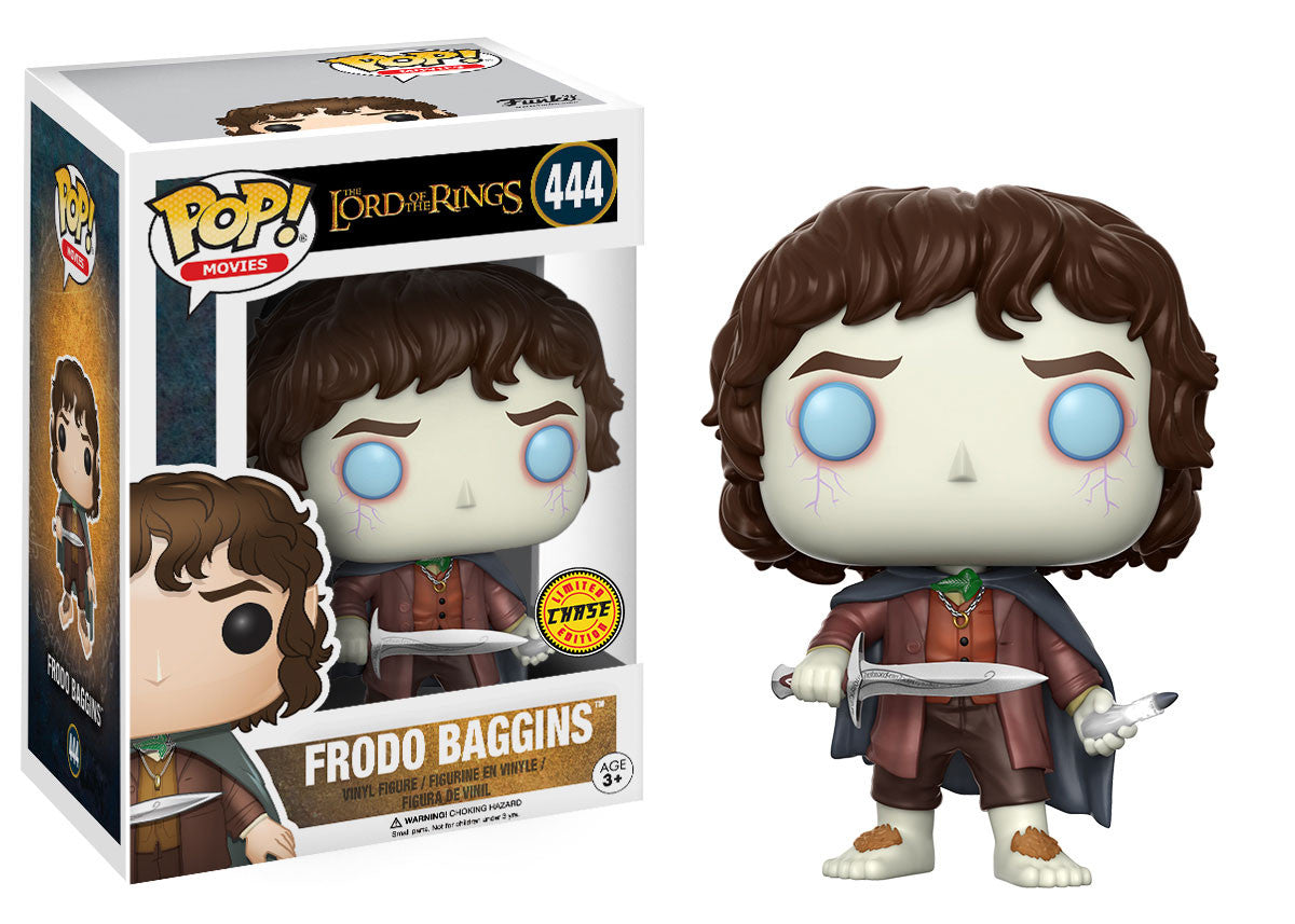 Funko Pop! Lord of the Rings - Frodo Baggins #444 - Chase Chance - The Amazing Collectables