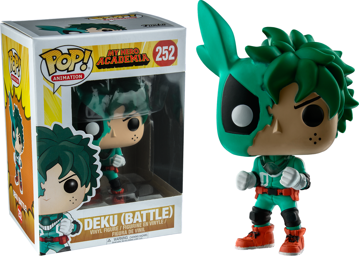 Funko Pop! My Hero Academia - Deku (Battle Damaged) #252