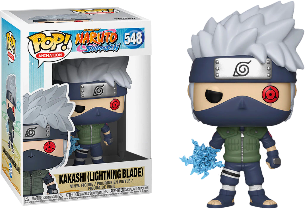 Funko Pop! Naruto - Kakashi with Lightning Blade #548 - The Amazing Collectables