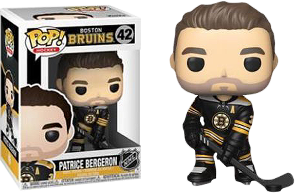 Funko Pop! NHL Hockey - Patrice Bergeron Boston Bruins #42 - The Amazing Collectables