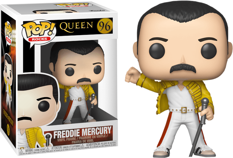 Funko Pop! Queen - Freddie Mercury Wembley 1986 #96 - The Amazing Collectables