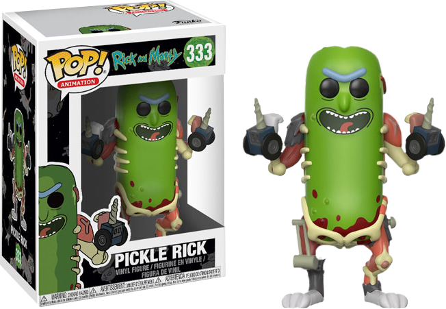 Funko Pop! Rick and Morty - Pickle Rick #333 - The Amazing Collectables