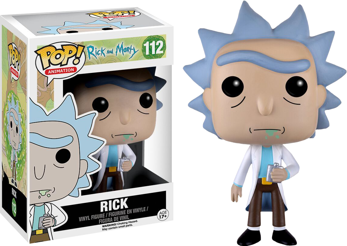 Funko Pop! Rick and Morty - Rick #112 - The Amazing Collectables