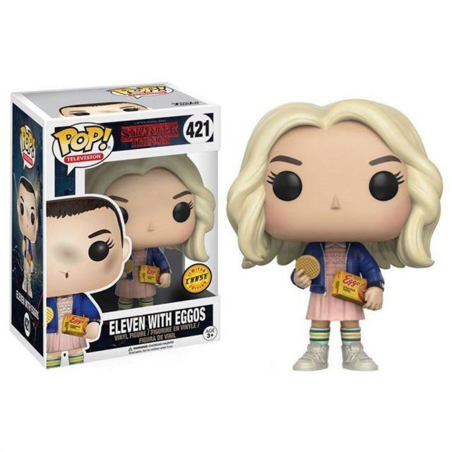 Funko Pop! Stranger Things - Eleven with Eggos #421 - Chase Chance - The Amazing Collectables