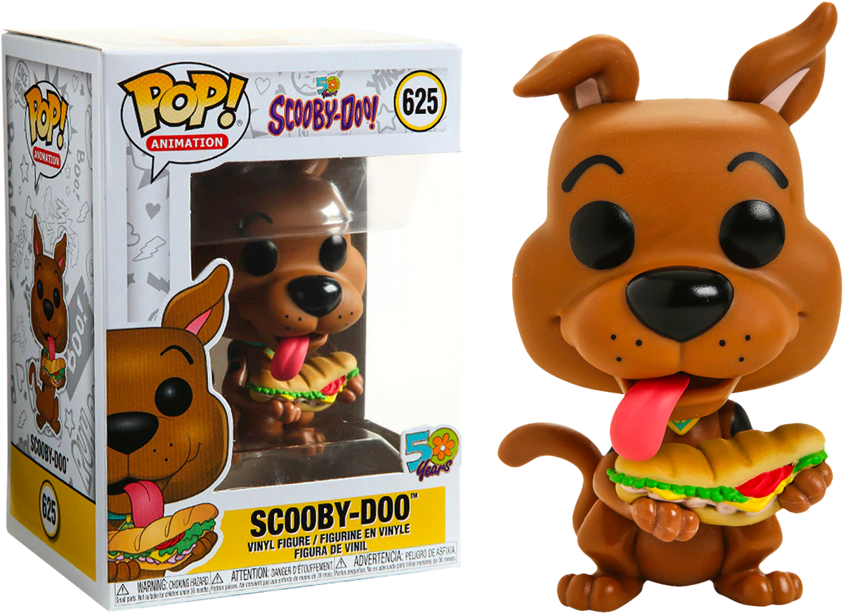 Funko Pop! Scooby-Doo - Scooby-Doo with Sandwich #625 - The Amazing Collectables