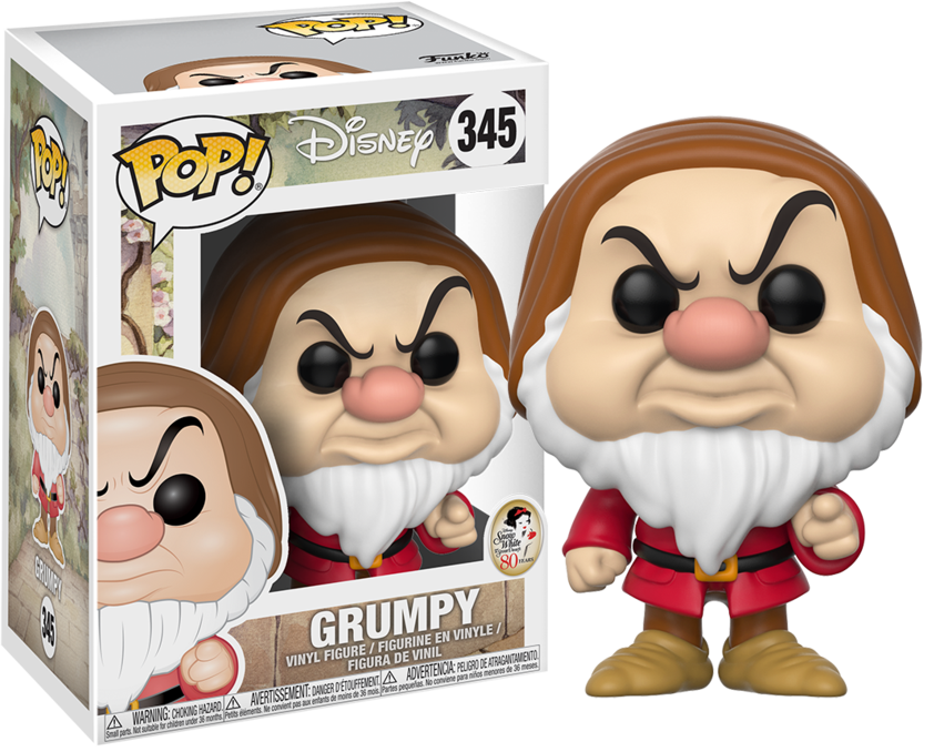 Funko Pop! Snow White and the Seven Dwarfs - Grumpy #345 - The Amazing Collectables