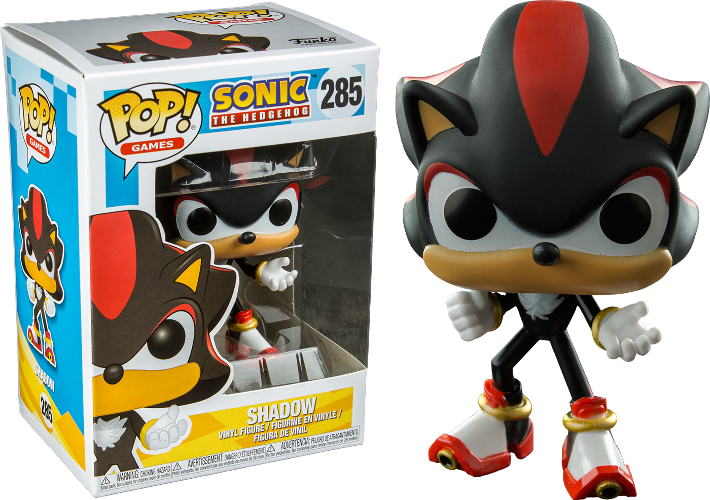 Funko Pop! Sonic the Hedgehog - Shadow #285