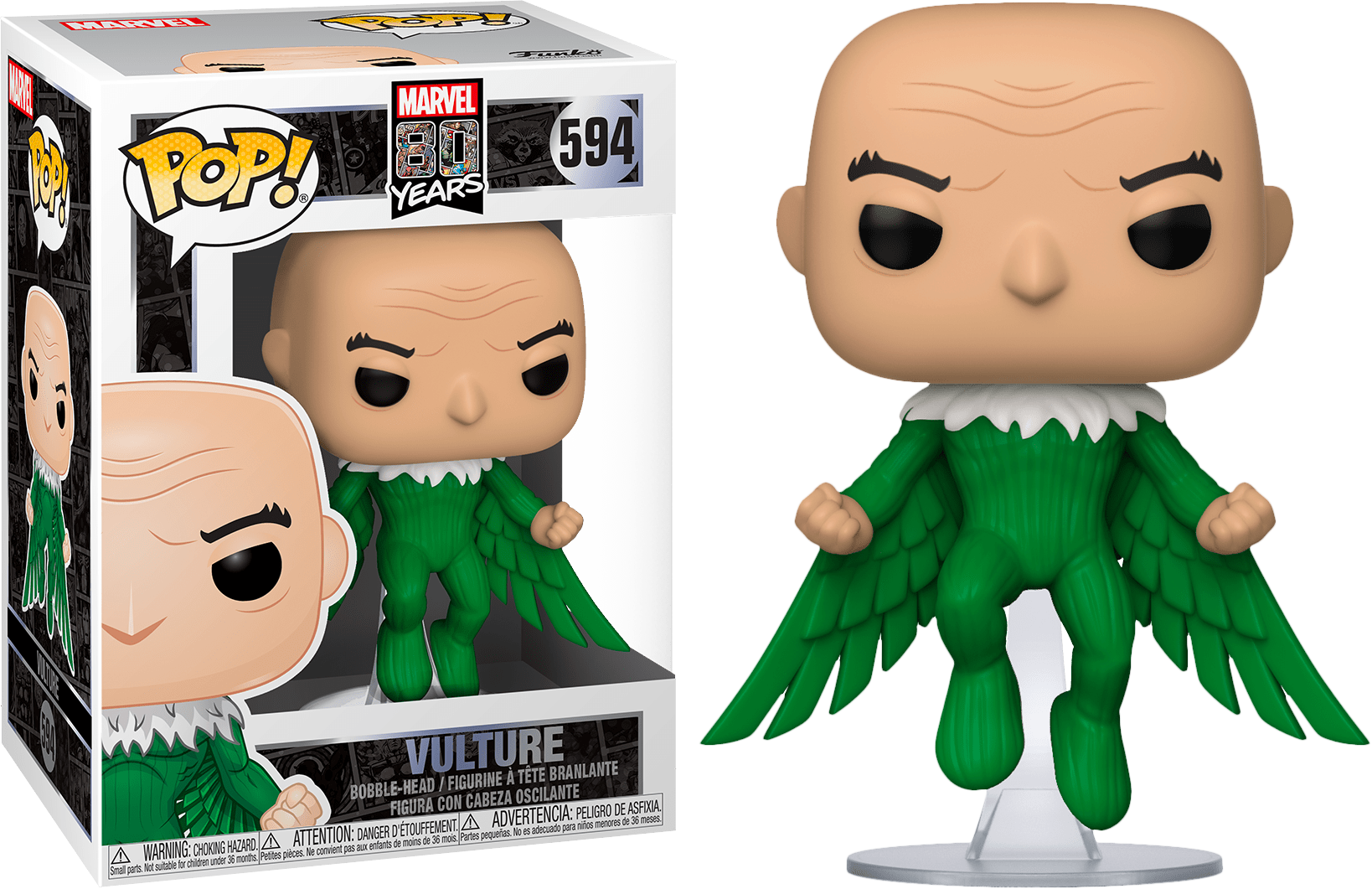 Funko Pop! Spider-Man - Vulture First Appearance 80th Anniversary #594