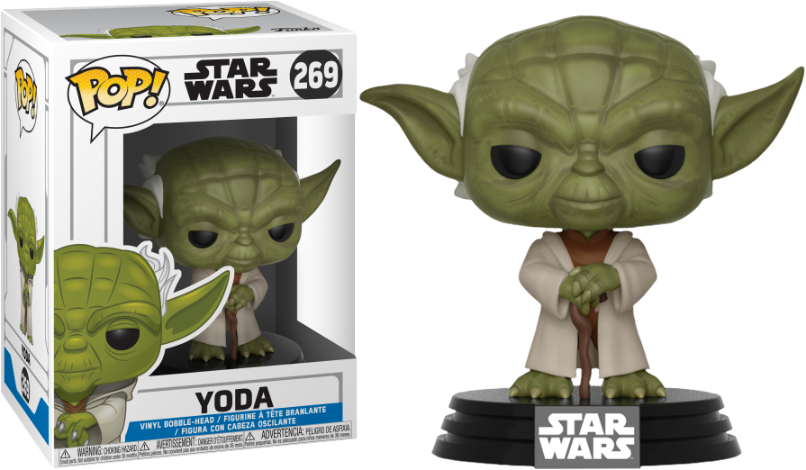 Funko Pop! Star Wars: Clone Wars - Yoda #269 - The Amazing Collectables