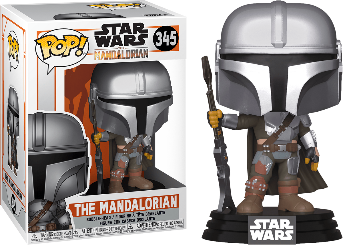 Funko Pop! Star Wars: The Mandalorian - The Mandalorian New Pose #345 - The Amazing Collectables