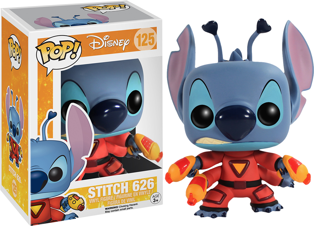 Funko Pop! Lilo and Stitch - Stitch 626 #125 - The Amazing Collectables