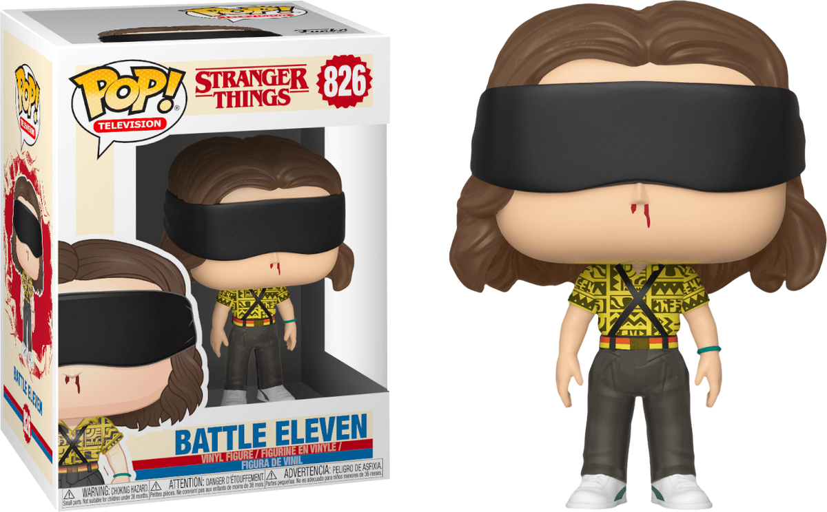 Funko Pop! Stranger Things 3 - Battle Eleven #826 - The Amazing Collectables