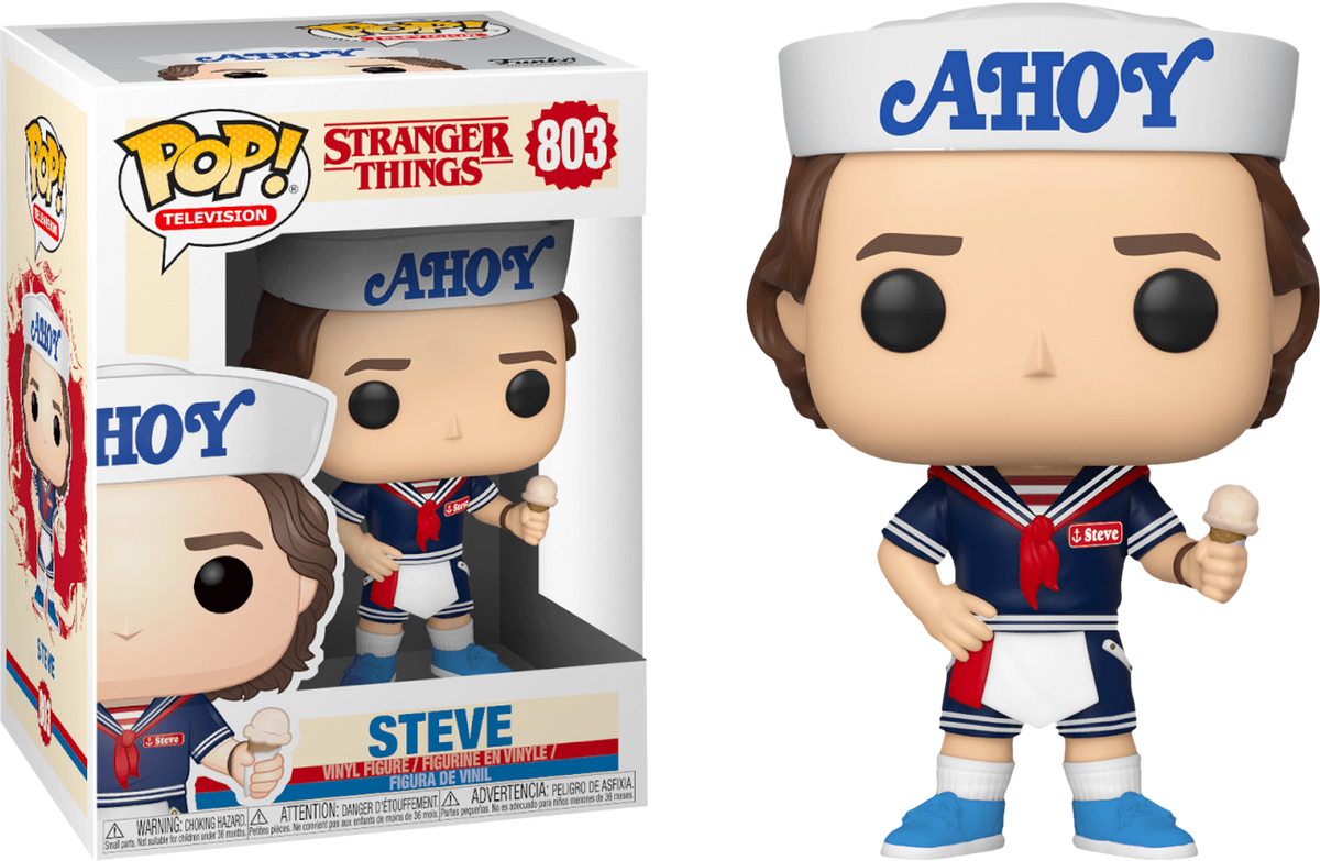 Funko Pop! Stranger Things 3 - Steve with Ice Cream #803 - The Amazing Collectables