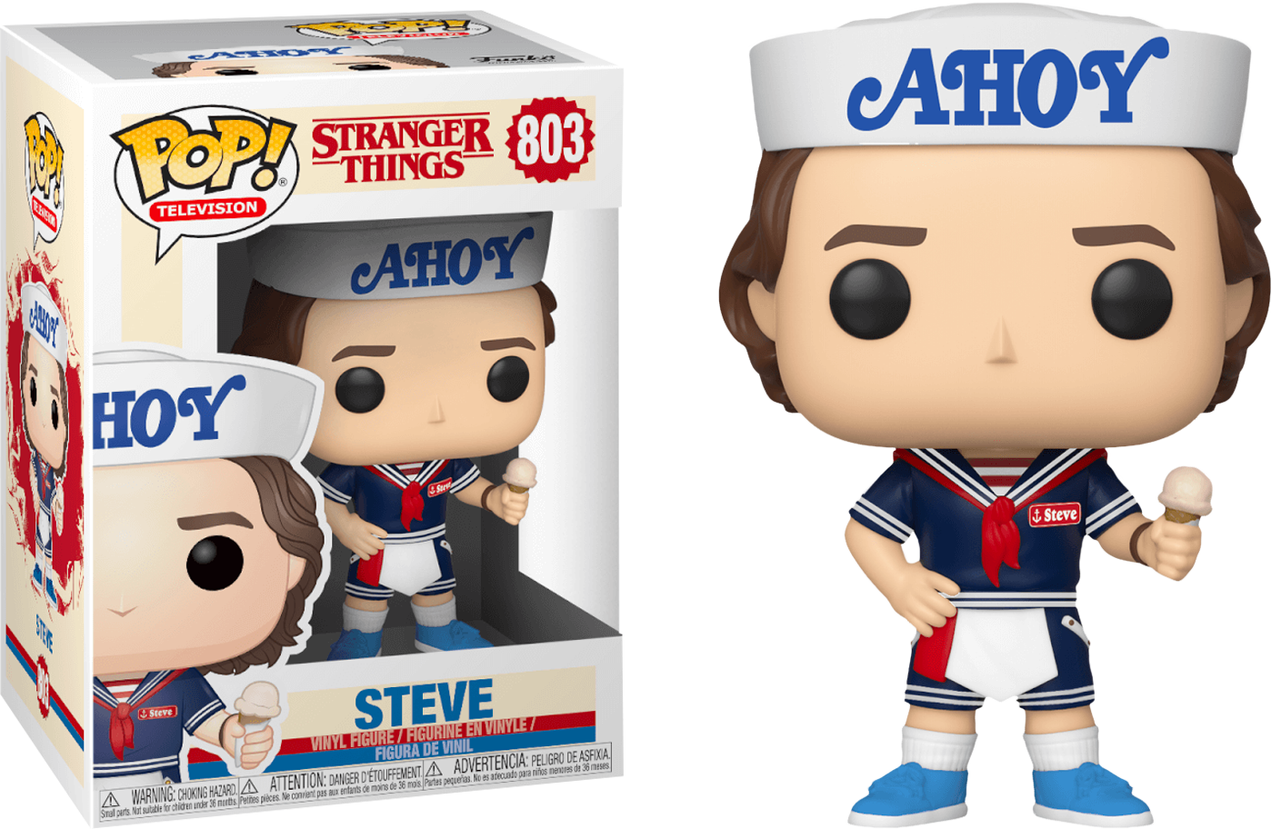 Funko Pop! Stranger Things 3 - Steve with Ice Cream #803