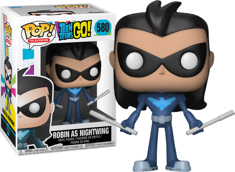 Funko Pop! Teen Titans Go! - Robin as Nightwing #580