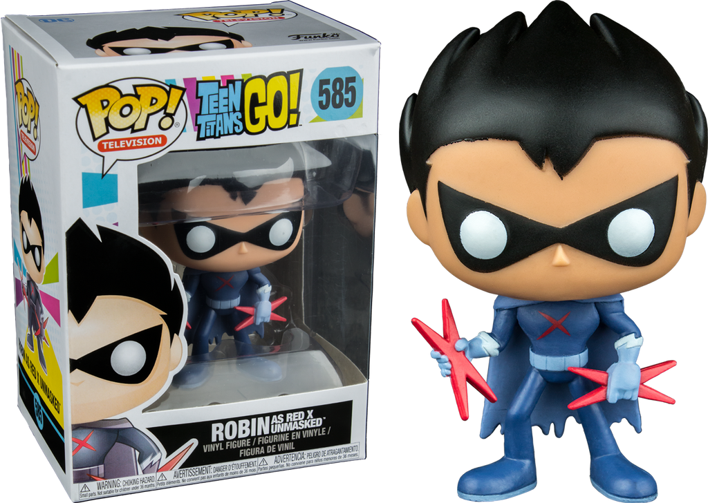 Funko Pop! Titans Go! - Robin as Red X Unmasked #585