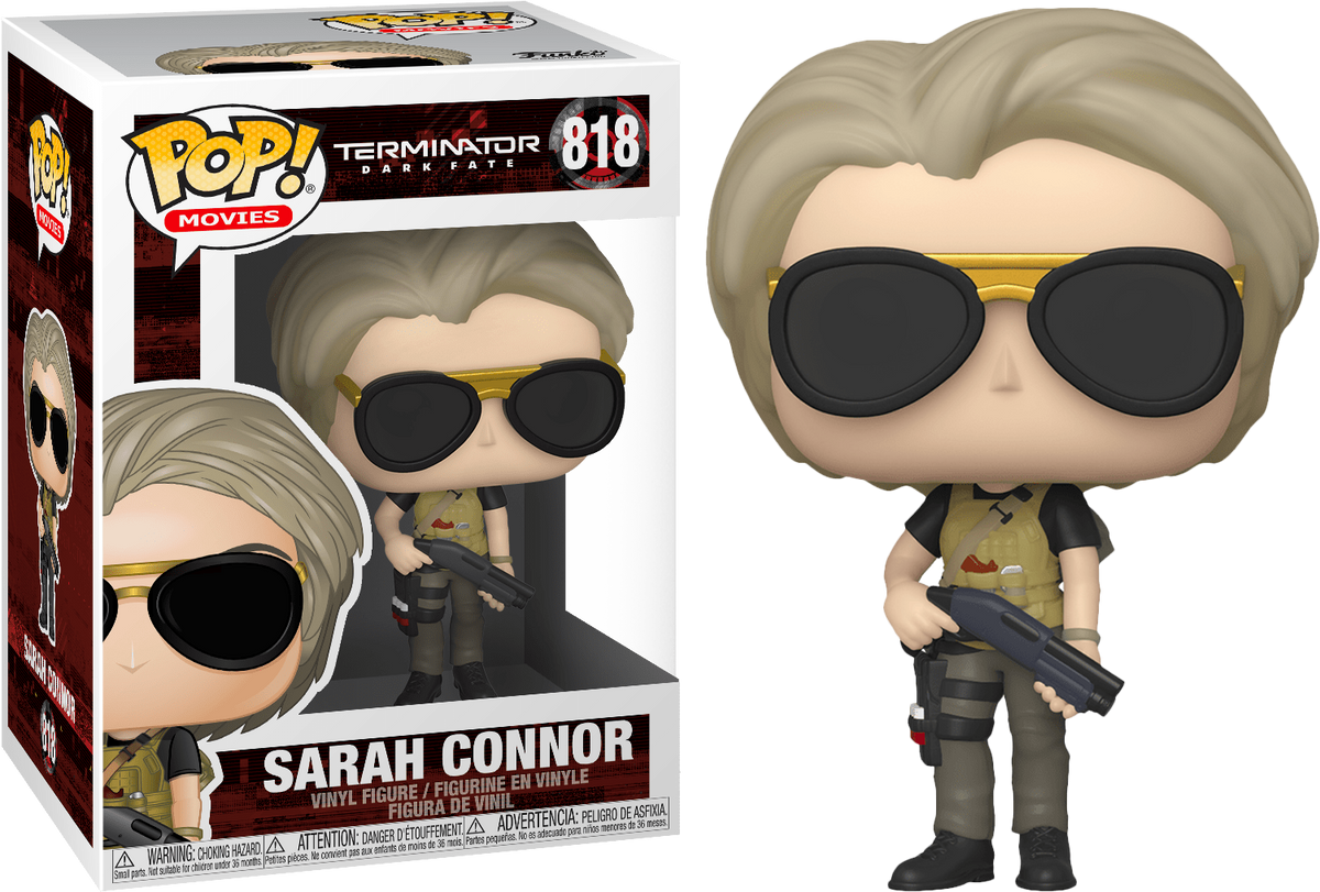 Funko Pop! Terminator: Dark Fate - Sarah Connor #820 - Chase Chance - The Amazing Collectables