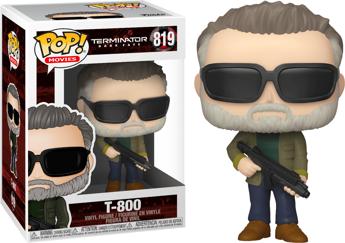 Funko Pop! Terminator: Dark Fate - T-800 #819 - The Amazing Collectables