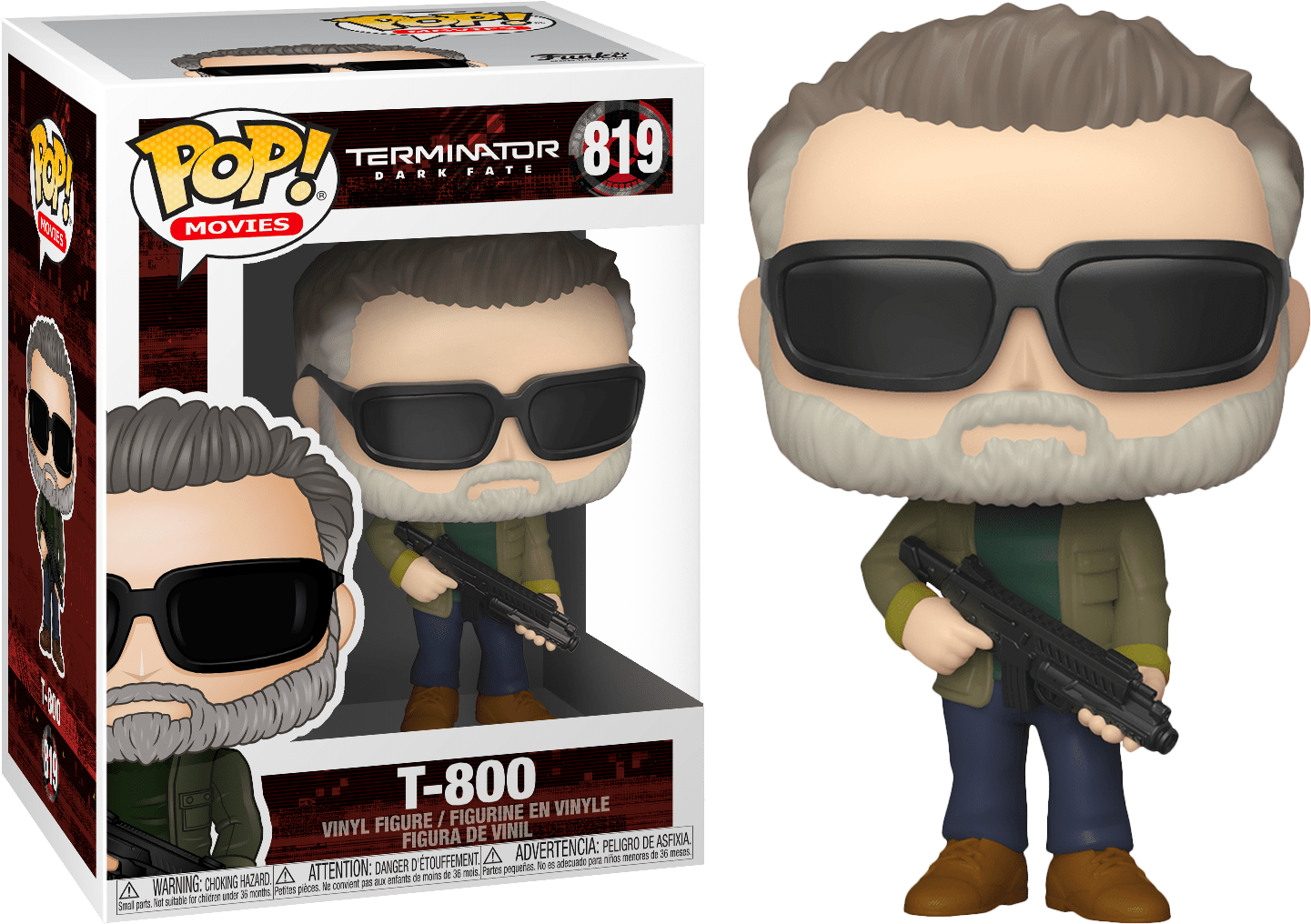 Funko Pop! Terminator: Dark Fate - T-800 #819