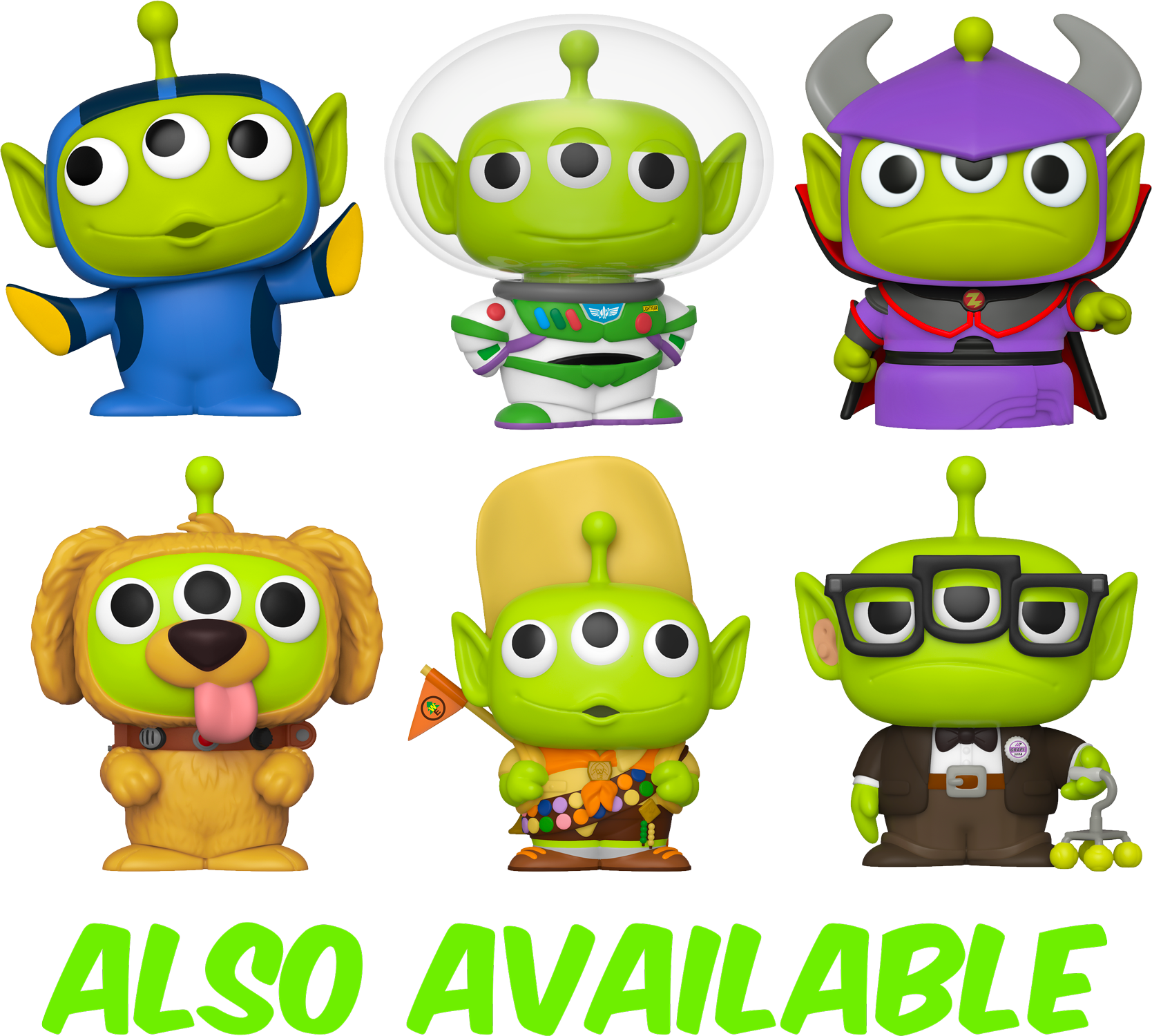 Toy story 2024 alien funko keychain