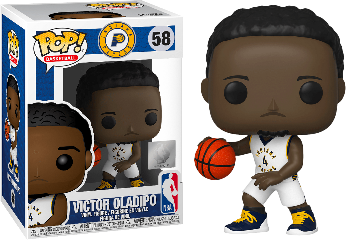 Funko Pop! NBA Basketball - Victor Oladipo Indiana Pacers #58 - The Amazing Collectables