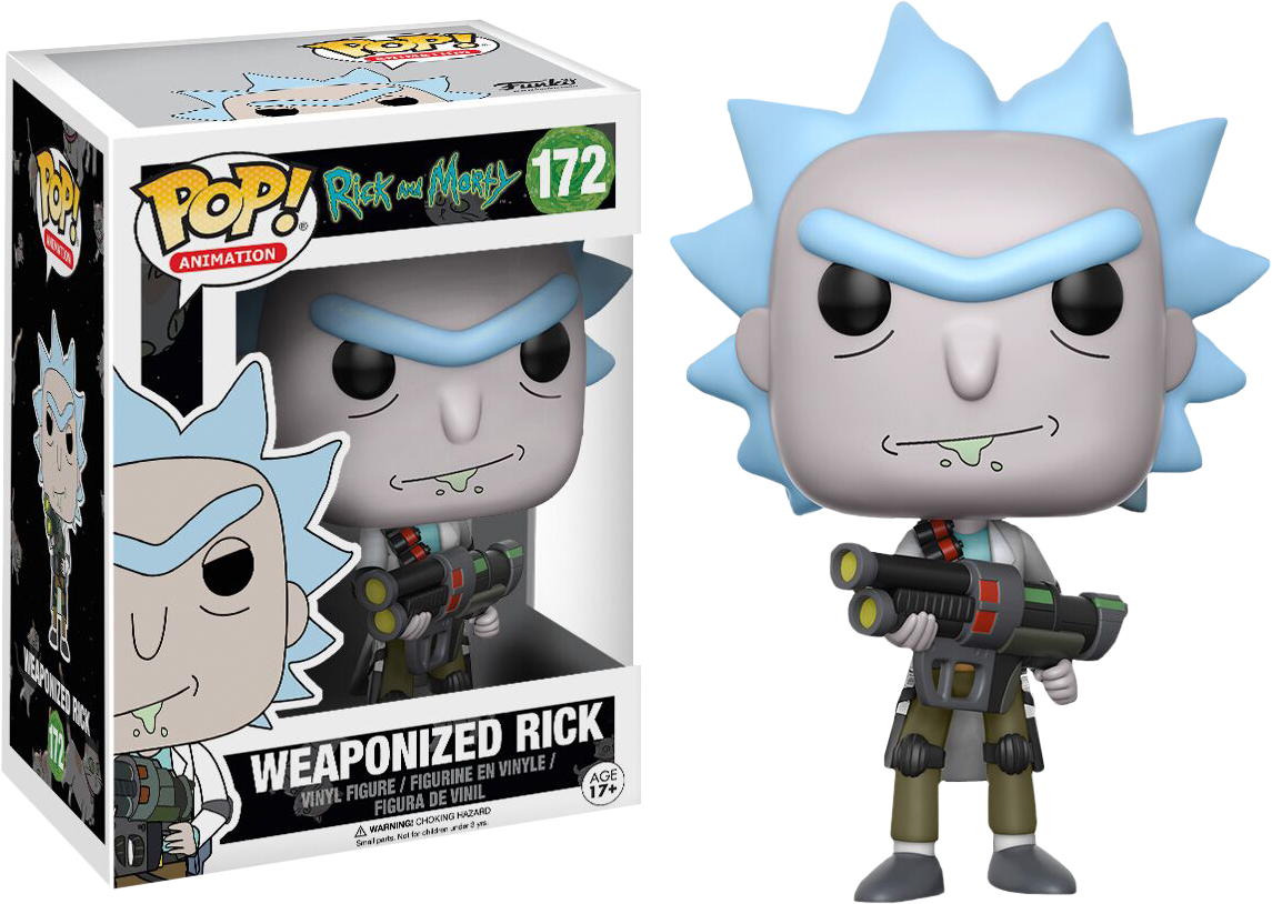 Funko Pop! Rick and Morty - Weaponized Rick #172 - The Amazing Collectables