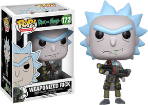 Funko Pop! Rick and Morty - Weaponized Rick #172 - Chase Chance