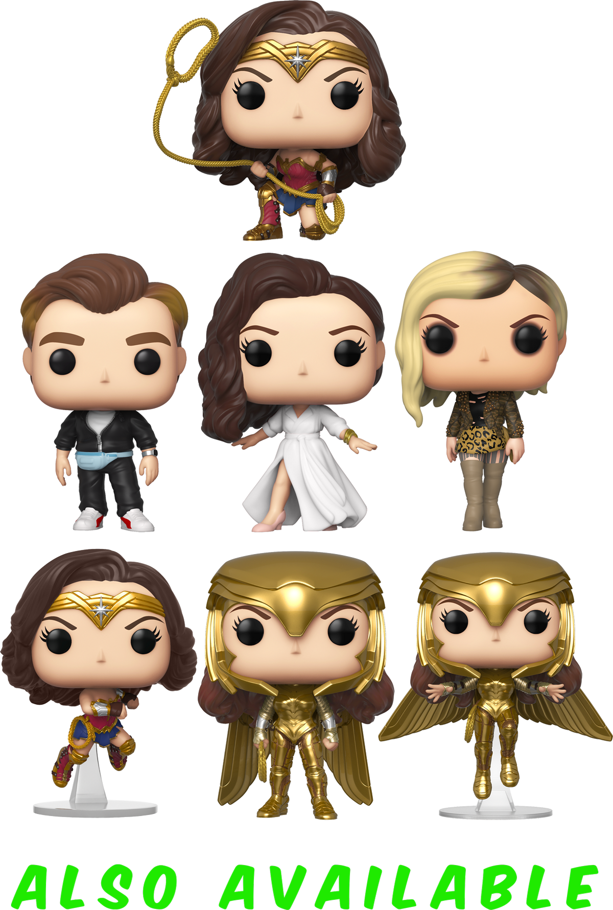 Funko Pop! Wonder Woman 1984 - Wonder Woman Gold Armour Power Pose #323 - The Amazing Collectables