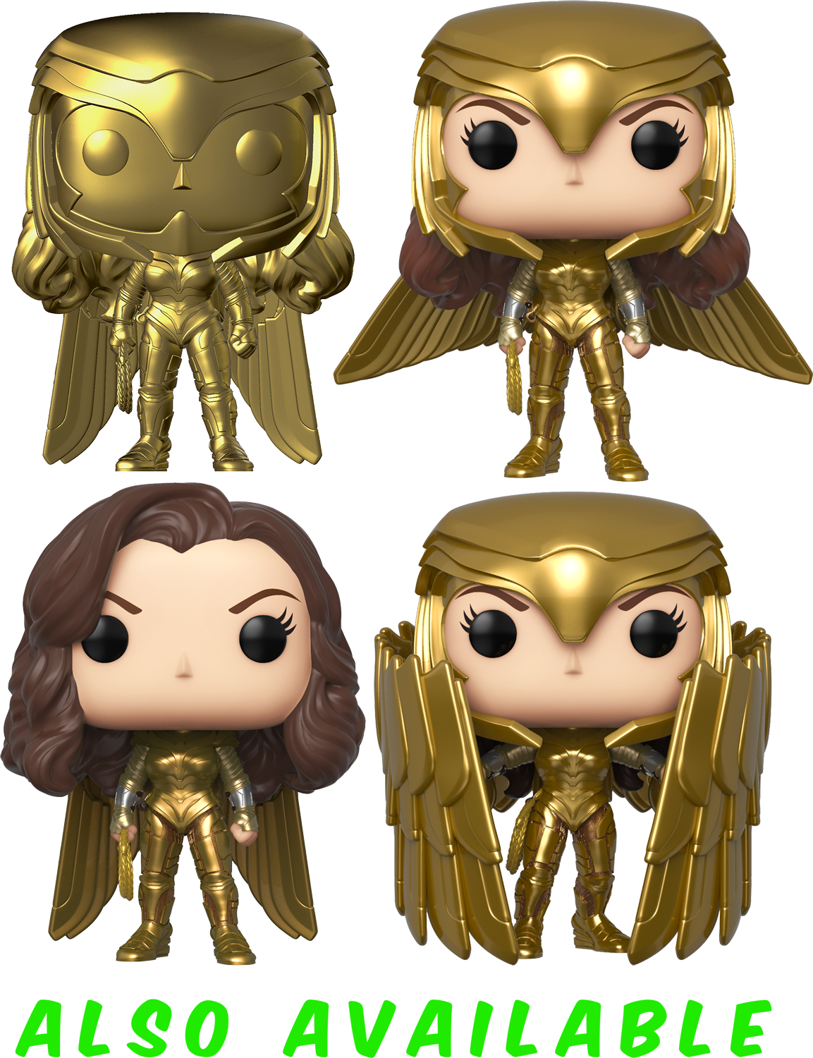 Funko Pop! Wonder Woman 1984 - Wonder Woman with Gold Shield #329 - The Amazing Collectables