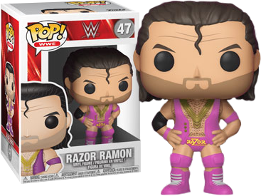 Funko Pop! WWE - Razor Ramon #47 - Chase Chance - The Amazing Collectables